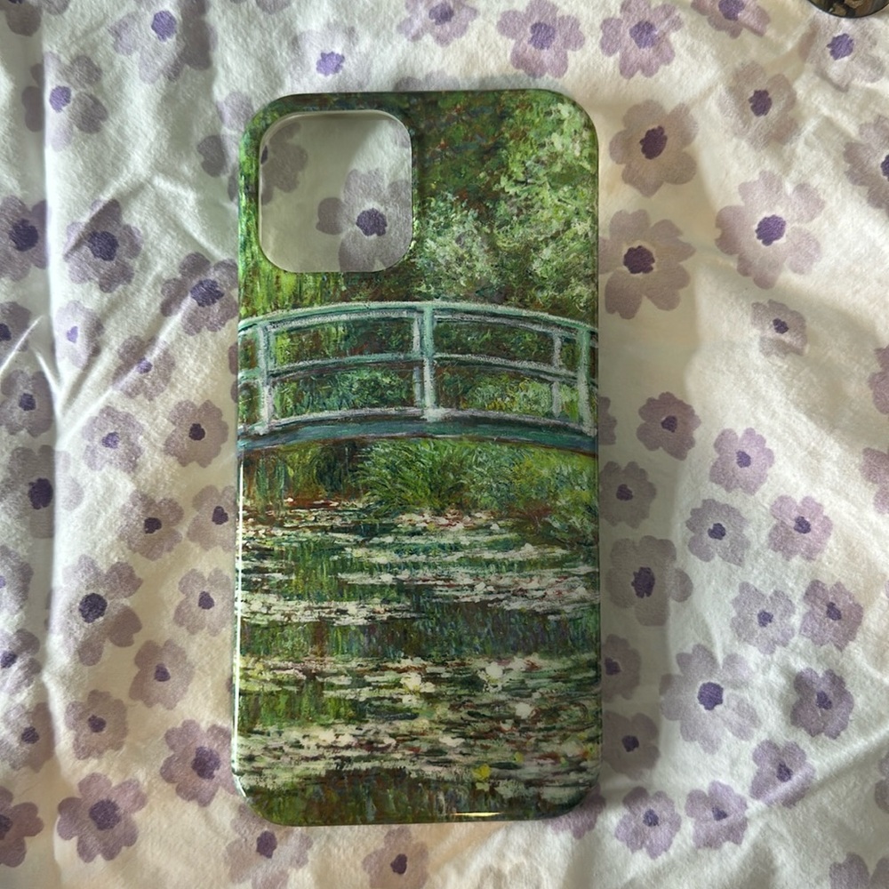 Casely + The MET Monets Bridge Iphone 12 phone case